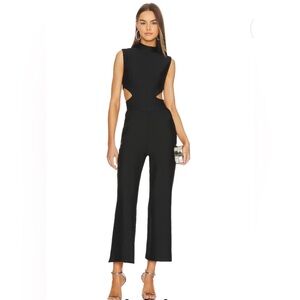 Elliatt Black Cutout Jumpsuit